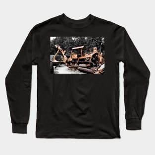 1937 RD-7 Caterpillar and tracked Logging Arch Long Sleeve T-Shirt
